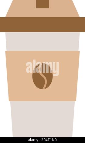 Vektorbild des Kaffeetassensymbols. Stock Vektor