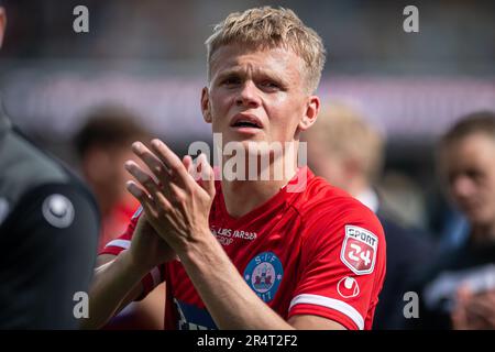 Silkeborg, Dänemark. 29. Mai 2023. Soren Tengstedt aus Silkeborg, NACH dem 3F. Superliga-Spiel zwischen Silkeborg IF und FC Midtjylland im Jysk Park in Silkeborg. (Foto: Gonzales Photo/Alamy Live News Stockfoto