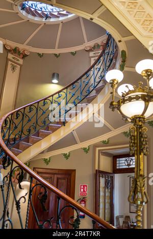 Das Can Prunera Museum für moderne Kunst ist ein Kunstmuseum in Sóller, Mallorca, Spanien. Sie zeigt eine Vielzahl von Künstlern, sowohl einige der großen Meister als auch einige lokale Stockfoto