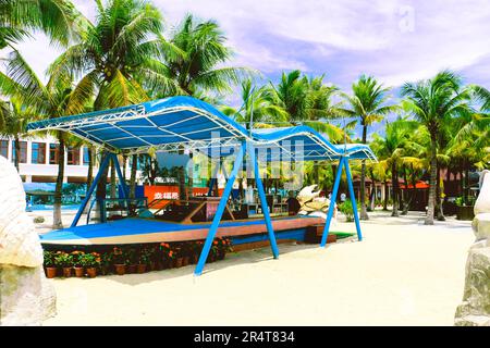 Sehenswürdigkeiten in Hainan Stockfoto