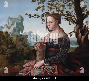 MARY MAGDALENE von dem niederländischen Maler Jan van Scorel (1495-1562) um 1530 Uhr Stockfoto