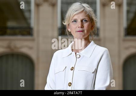 Brüssel, Belgien. 22. Mai 2023. Florenz Thys, fotografiert bei einem Fotoshooting der Cour des Comptes/Rekenhof am Montag, den 22. Mai 2023 in Brüssel. BELGA PHOTO DIRK WAEM Credit: Belga News Agency/Alamy Live News Stockfoto