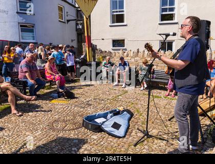 Chris Robson, Dartmouth Arms, Dart Music Festival, Dartmouth, Devon © Clarissa Debenham (Film Free Photography) / Alamy Stockfoto