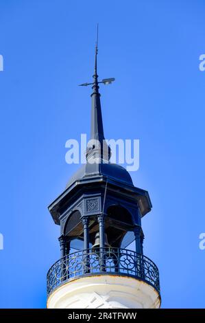 Architektonische Details des Time Out Market in Lissabon, Portugal Stockfoto