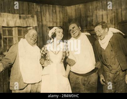 Dänische Schauspielerin Marguerite Viby in einer Komödie aus den 1930er, DK Stockfoto