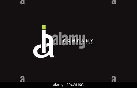 IA Buchstaben Buchstaben Initialen Monogramm Logo AI, I und A. Stock Vektor