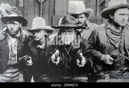 Gun Fighter (1917) starrte William S Hart Stockfoto