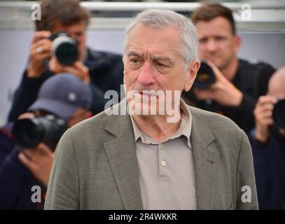 Robert De Niro Photocall aus dem Film 'Killer des Blumenmondes' 76. Filmfestival Cannes 21. Mai 2023 Stockfoto