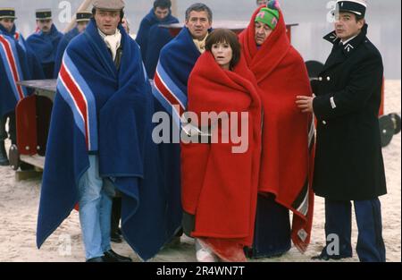 Marie Pervenche TV-Serie (1984-1991) Jahr 1989, Staffel 3, Folge 4 Frankreich Regisseur: Jean Sagols Patrick Guillemin, Alain Doutey, Danièle Evenou, Christian Alers Stockfoto