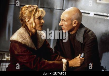 Star Trek: Erstes Kontaktjahr : 1996 USA Regisseur: Jonathan Frakes Gates McFadden, Patrick Stewart Stockfoto