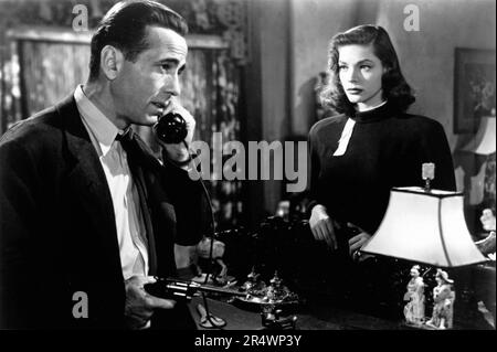 The Big Sleep Year : 1946 USA Regisseur : Howard Hawks Humphrey Bogart, Lauren Bacall Stockfoto