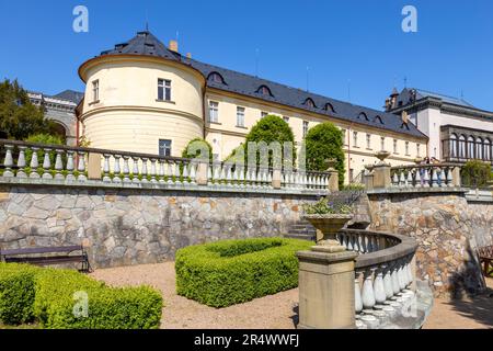 Novorenesancni zamek Zbiroh U Rokycan, Plzensky kraj, Ceska republika / Neorenaissance Schloss Zbiroh, Tschechische republik Stockfoto