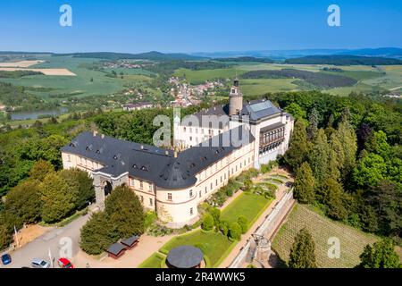 Novorenesancni zamek Zbiroh U Rokycan, Plzensky kraj, Ceska republika / Neorenaissance Schloss Zbiroh, Tschechische republik Stockfoto