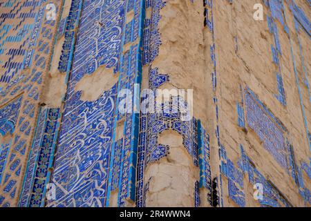 Dekorationsdetails des Jahongir-Mausoleums, Usbekistan Stockfoto