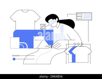 Abstrakte Konzeptvektordarstellung integrieren. Stock Vektor