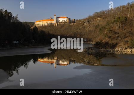 Schloss Bitov, Region Znojmo, Südmähren, Tschechische Republik Stockfoto
