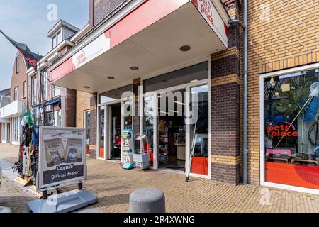 Pets Place Haustierbedarf in Lemmer, Niederlande Stockfoto