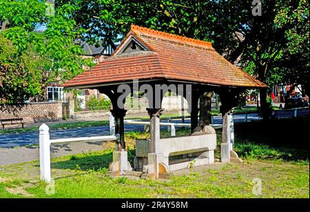 Horse Water Trough Built 1883, Clifton Green, York, Yorkshire, England Stockfoto