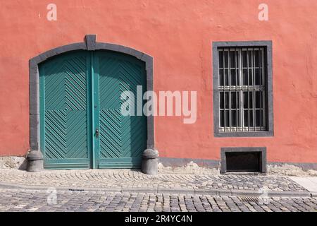 Gebäudedetails, Koblenz, Deutschland Stockfoto