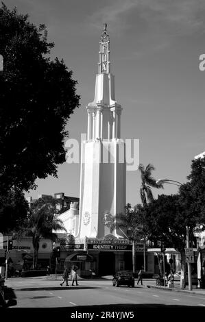 Das klassische Fox Theater in Westwood Village, Los Angeles, CA Stockfoto