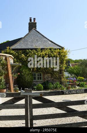 East Dean Cottage und Garten Stockfoto