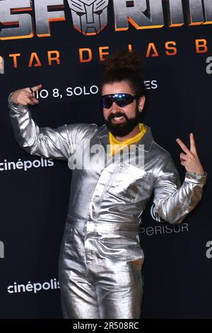 Mexiko-Stadt, Mexiko. 30. Mai 2023. Javier Ibarreche besucht den roten Teppich der Transformers: Rise of the Beasts Film Premiere in Cinepolis Perisur am 30. Mai 2023 in Mexico City, Mexiko. (Kreditbild: © Carlos Tischler/Eyepix via ZUMA Press Wire) NUR REDAKTIONELLE VERWENDUNG! Nicht für den kommerziellen GEBRAUCH! Stockfoto