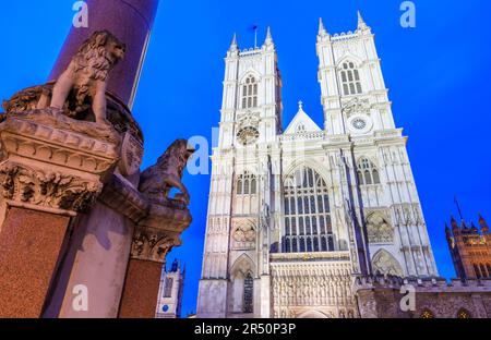 London, Vereinigtes Königreich. Westminster Abbey in Westminster, London. Stockfoto