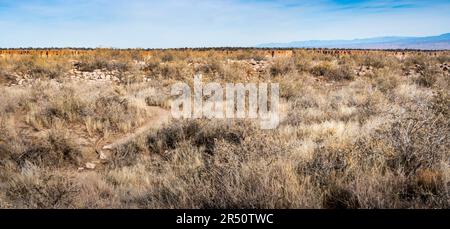 Bandelier National Monument, Nationalreservat in New Mexico Stockfoto