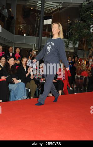 Rebecca Vallance und Qantas starten am 31 2023. Mai in Sydney Stockfoto