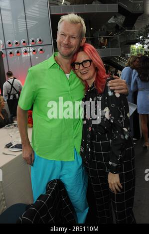 Rebecca Vallance und Qantas starten am 31 2023. Mai in Sydney Stockfoto