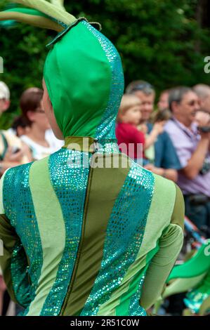 Paris, Frankreich, Themenparks, Besucher Von Disneyland Paris, Eintritt, Stockfoto