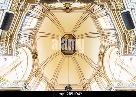 In der Kirche St. Julian (San Giuliano) in Catania, Sizilien, Süditalien. Stockfoto