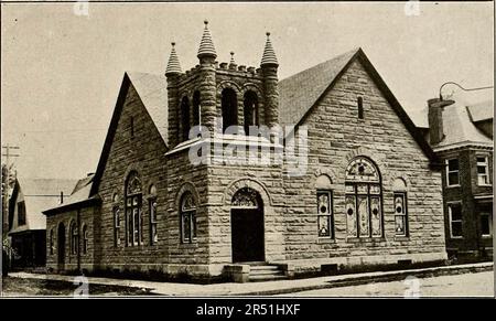 "Waynesburg, wohlhabend und schön : eine malerische Geschichte als Souvenir der größten und besten Kleinstadt in Pennsylvania" (1906) Stockfoto