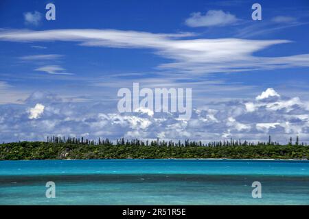 Paysages de L'Ile des Pins en Nouvelle Calédonie Stockfoto