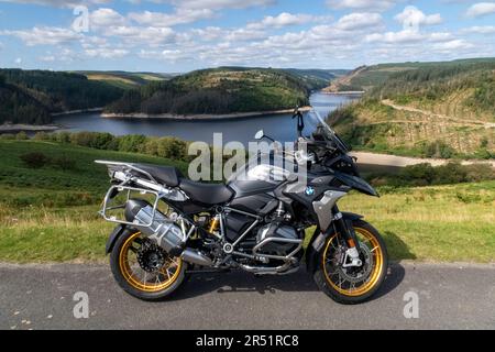 Llyn Brianne Reservoir Rhandirmwyn, Llandovery, Carmarthenshire, Stockfoto