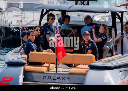 Monte-Carlo, Monaco, Circuit de Monaco, 28. Mai 2023: Sergio Perez, Redbull F1 Fahrer, Während des Formel-1-Grand Prix von Monaco Stockfoto