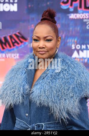 Los Angeles, Kalifornien, USA, 30. Mai 2023. Los Angeles, USA. 30. Mai 2023. Garcelle Beauvais trifft am 30. Mai 2023 im Regency Village Theatre in Los Angeles, Kalifornien, zum „Spider-man: Gegenüber der Spider-Verse“ von Sony Picture ein. © Janet Gough/AFF-USA.COM Kredit: AFF/Alamy Live News Stockfoto