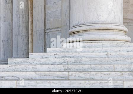 Jefferson Memorial Columns Stockfoto