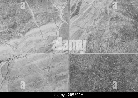 Grau Stein Bodenfliesen Textur abstrakt Hintergrund grau Muster Innenfläche. Stockfoto