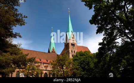 Augsburger Dom, Bayern, Deutschland Stockfoto