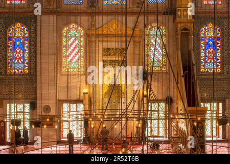 Sultan-Ahmed-Moschee auch bekannt als blaue Moschee, Istanbul, Türkei Stockfoto