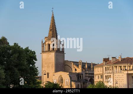 Kirche, Tarascon, Bouches-du-Rhone, Provence, Provence-Alpes-Cote d'Azur, Frankreich Stockfoto