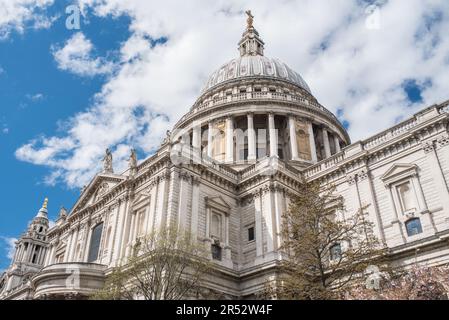 St. Paul's Cathedral in London, Großbritannien. Stockfoto