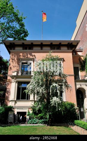 Haus der Literatur, Fasanenstraße, Charlottenburg, Berlin, Deutschland, Altes Gebäude Stockfoto