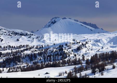 Berg, Fanes-Sennes-Braies Naturpark, Val Badia, Alta Badia, Dolomiten, Südtirol, Italien Stockfoto