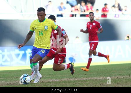 La Plata, Argentinien, 31. Mai 2023, Marquinhos von Brasilien während des Spiels der sechzehnten FIFA-Weltmeisterschaft U20 im Diego Armando Maradona Stadium (Foto: Néstor J. Beremblum) Stockfoto