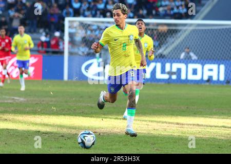 La Plata, Argentinien, 31. Mai 2023, Marlon Gomes von Brasilien während des Spiels der sechzehn. FIFA-Weltmeisterschaft U20 im Diego Armando Maradona Stadium (Foto: Néstor J. Beremblum) Stockfoto