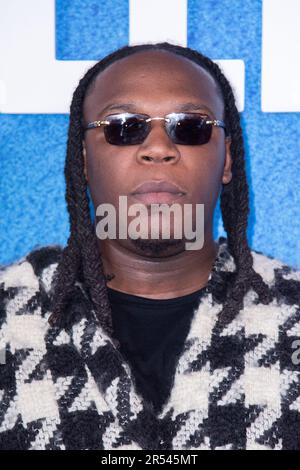 SLKRACK nimmt am 31. Mai 2023 an der Fotokonferenz Nouvelle Ecole 2 – Netflix Party Celebration im Theatre National de Chaillot in Paris Teil. Foto: Aurore Marechal/ABACAPRESS.COM Stockfoto