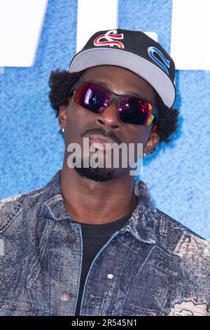 DAU nimmt am 31. Mai 2023 an der Fotokonferenz Nouvelle Ecole 2 – Netflix Party Celebration im Theatre National de Chaillot in Paris Teil. Foto: Aurore Marechal/ABACAPRESS.COM Stockfoto