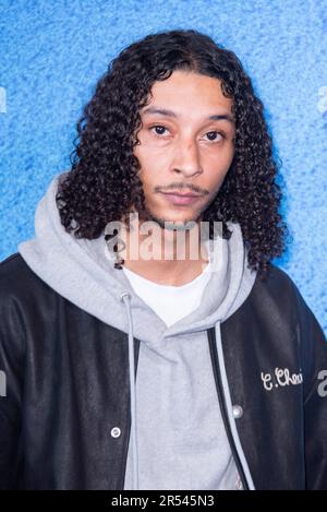 Warend nimmt am 31. Mai 2023 an der Fotokonferenz Nouvelle Ecole 2 – Netflix Party Celebration im Theatre National de Chaillot in Paris Teil. Foto: Aurore Marechal/ABACAPRESS.COM Stockfoto